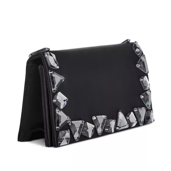 INC Aysun Gemstone Clutch- Black - Picture 5 of 5